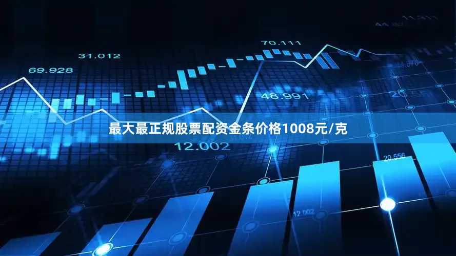 最大最正规股票配资金条价格1008元/克