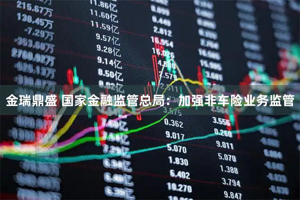 金瑞鼎盛 国家金融监管总局：加强非车险业务监管
