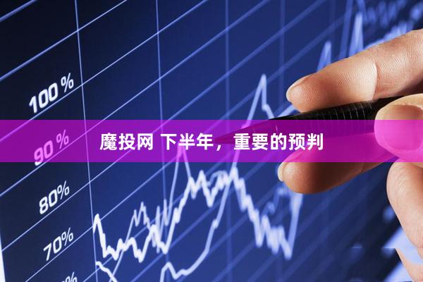 魔投网 下半年，重要的预判